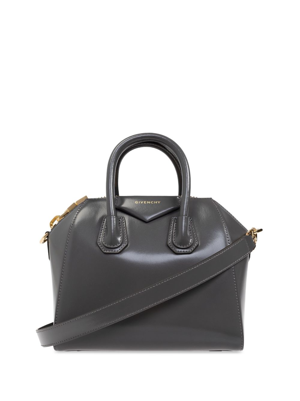 Givenchy Antigona Cube 迷你手提包 - 灰色