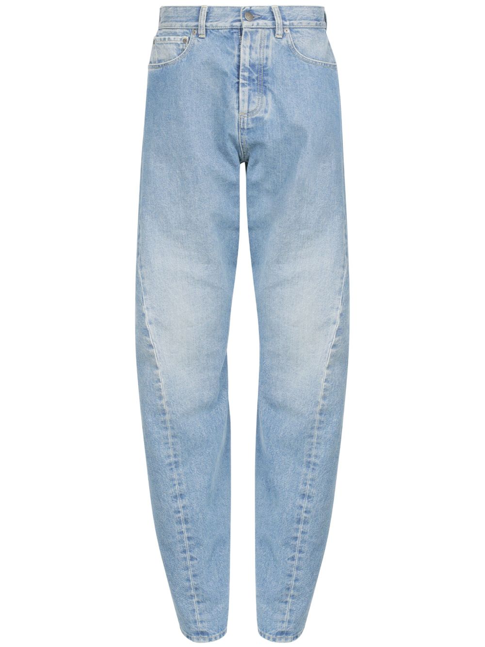 Maison Margiela 接缝细节喇叭牛仔裤 - 蓝色