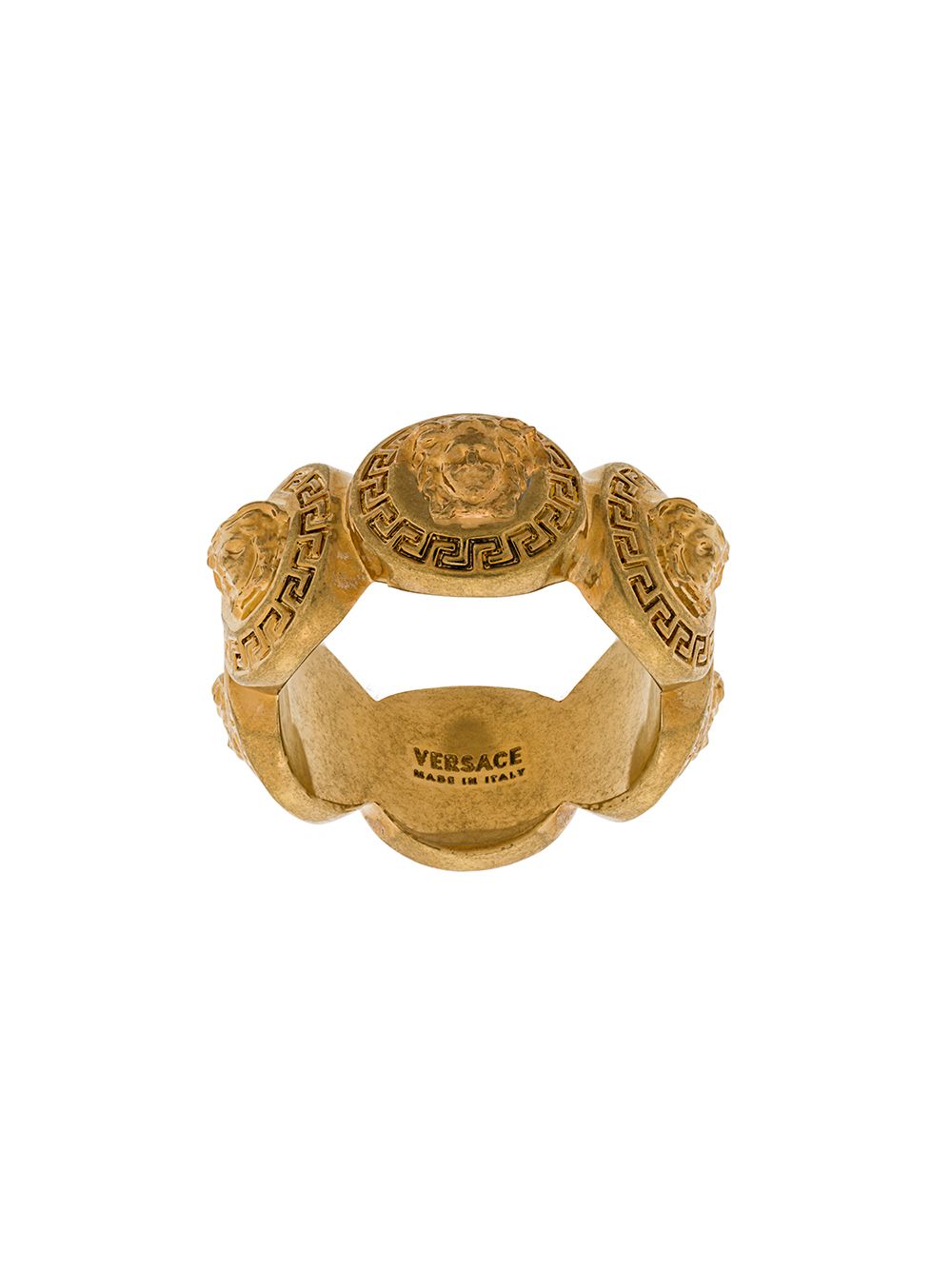 Versace Tribute Medusa 戒指 - 金属色