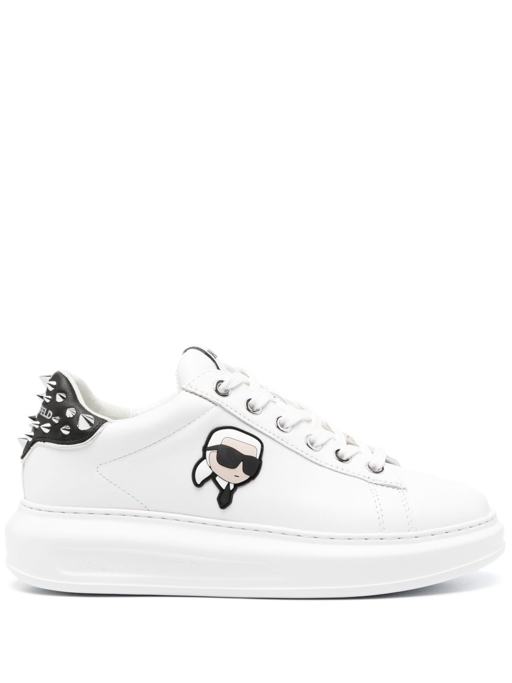 Karl Lagerfeld Ikonik NFT Kapri 运动鞋 - 白色