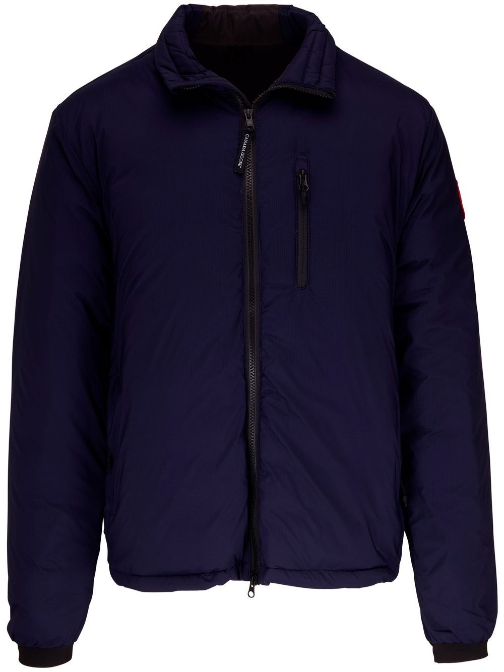 Canada Goose logo贴花羽绒夹克 - 蓝色