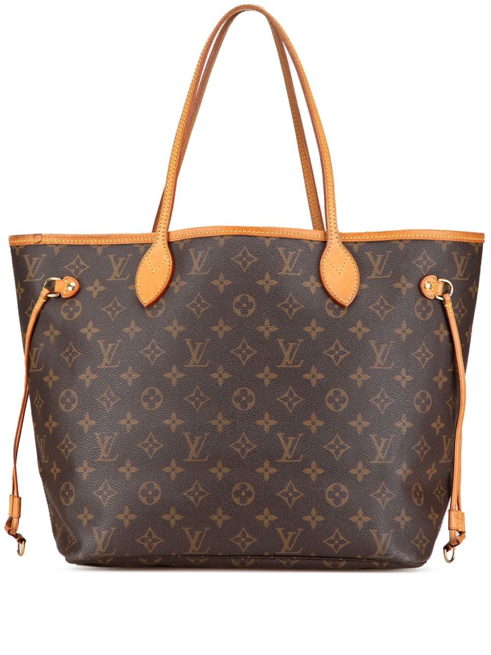 Louis Vuitton Pre-Owned Monogram Neverfull MM 手提包（2010年典藏款） - 褐色