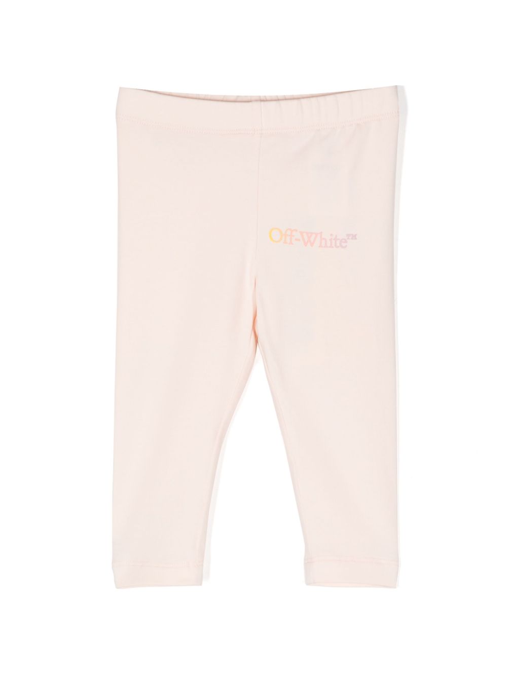 Off-White Kids Diag Stripe 棉打底裤 - 粉色