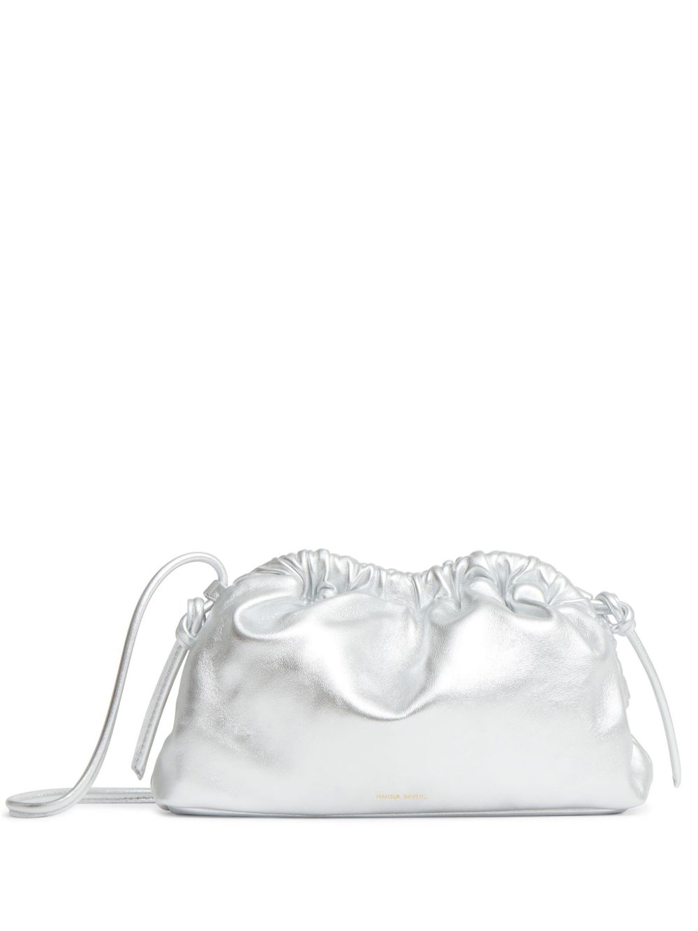 Mansur Gavriel Cloud 迷你手拿包 - 银色