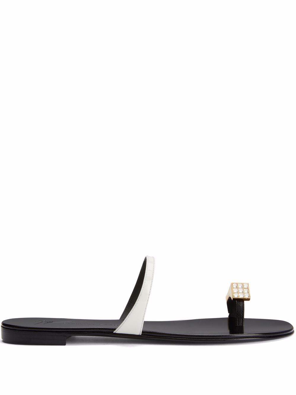 Giuseppe Zanotti Dynamo 圈环凉鞋 - 白色