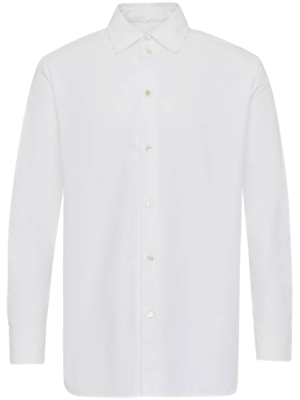 JW Anderson Oxford 棉衬衫 - 白色