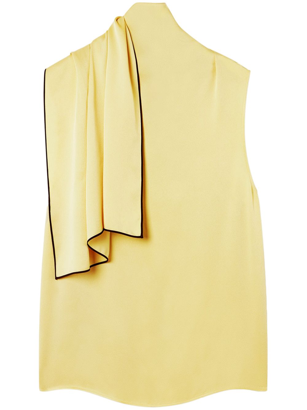Stella McCartney 系带罩衫 - 黄色