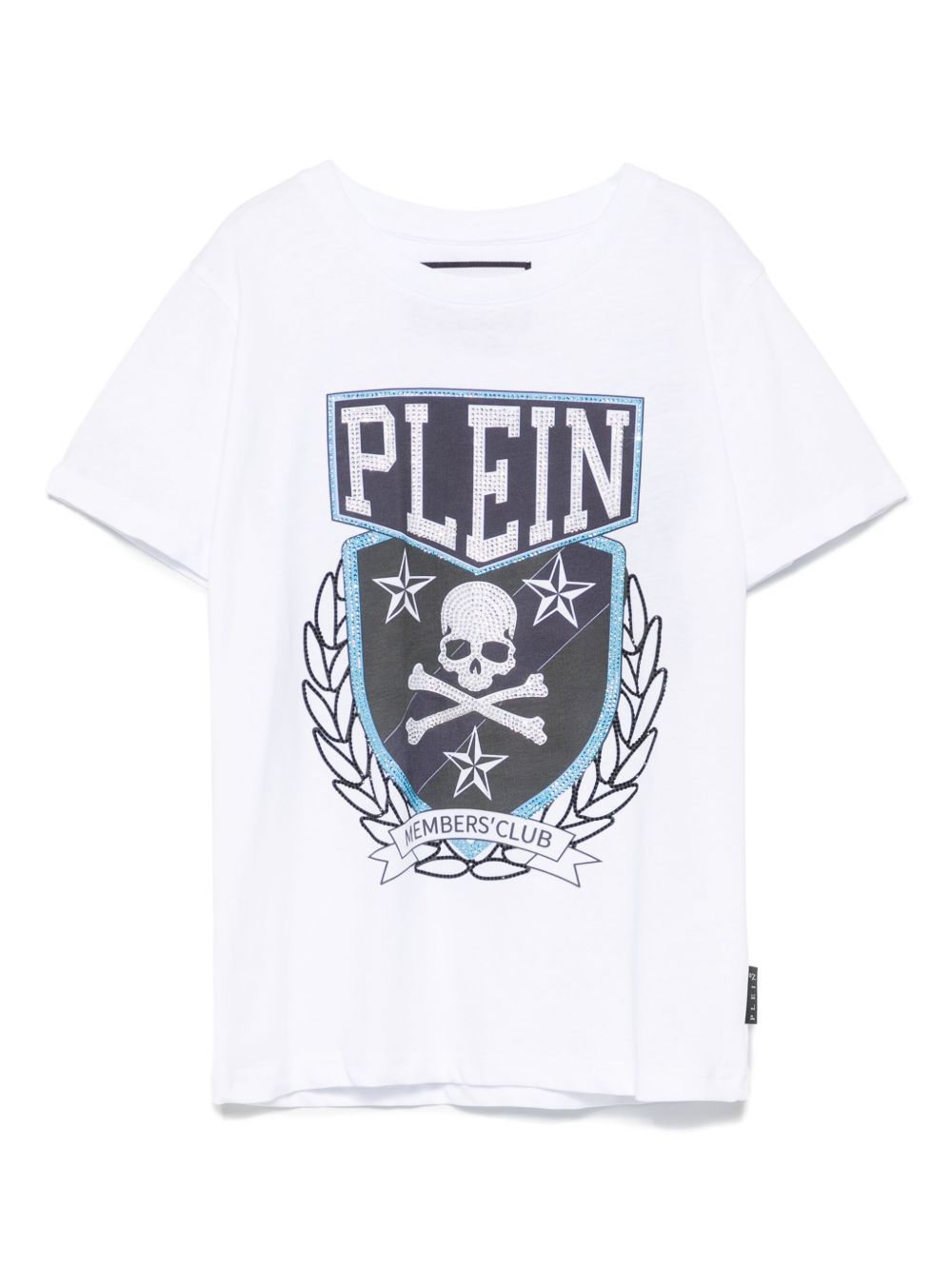Philipp Plein Junior 圆领T恤 - 白色