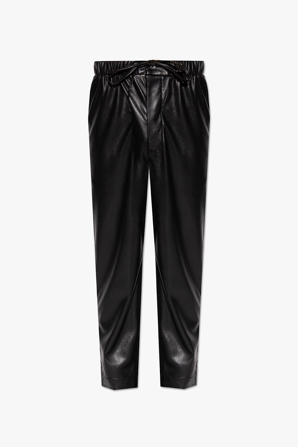 Nanushka jain Trousers In Vegan Leather