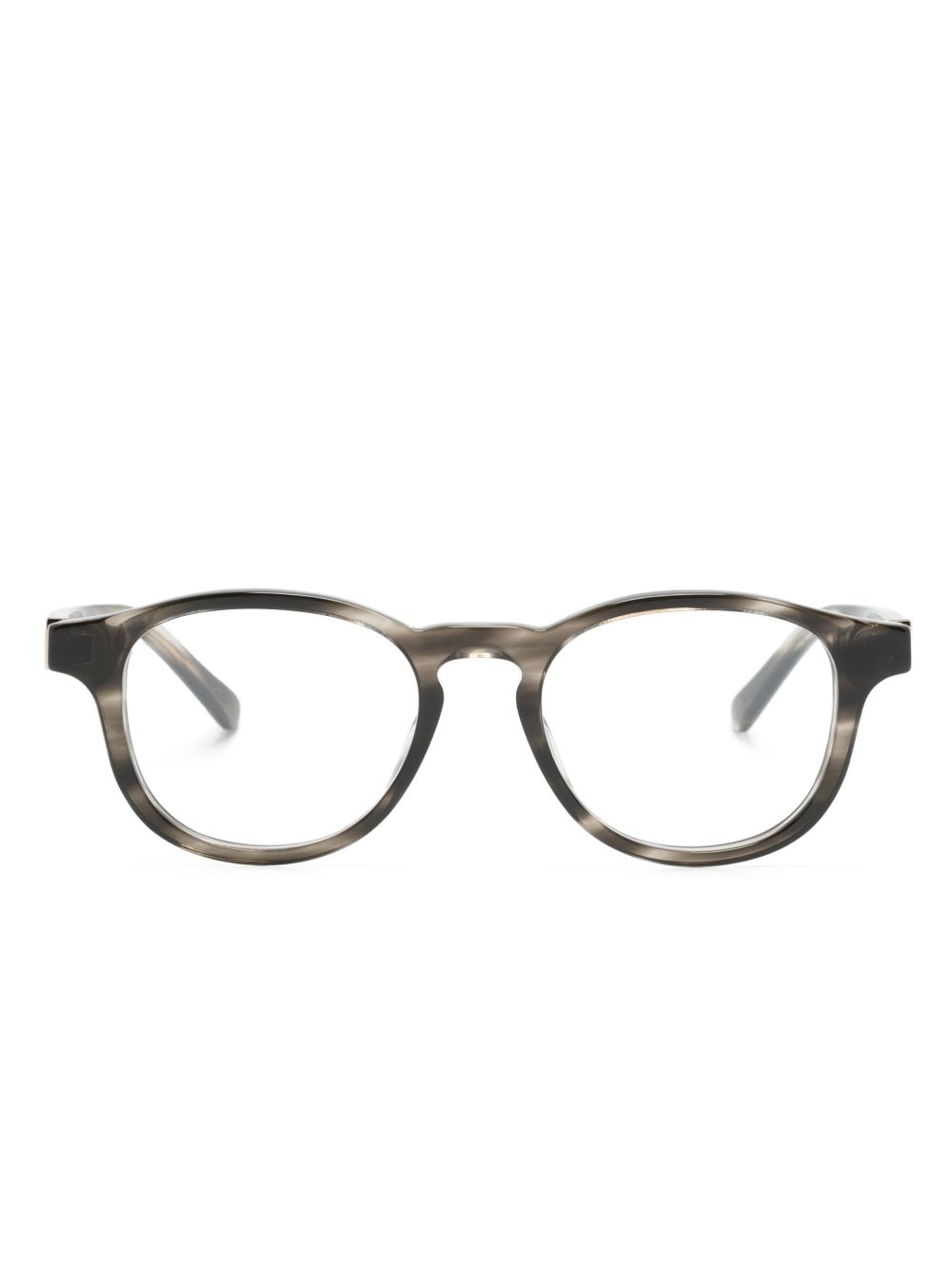 Gucci Eyewear 圆框眼镜 - 褐色