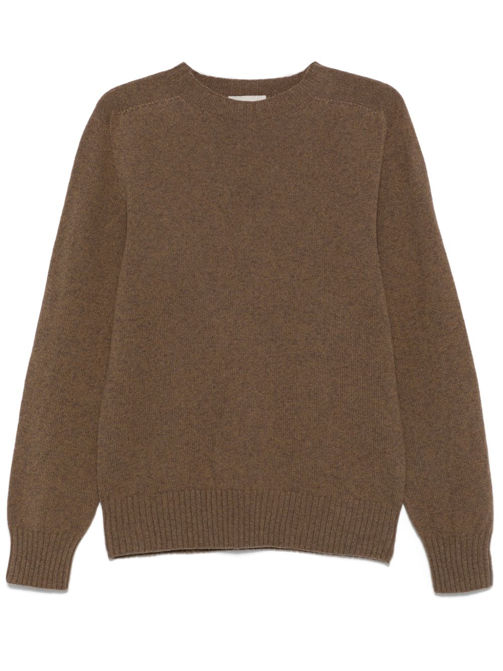 Officine Generale 初剪羊毛毛衣 - 褐色
