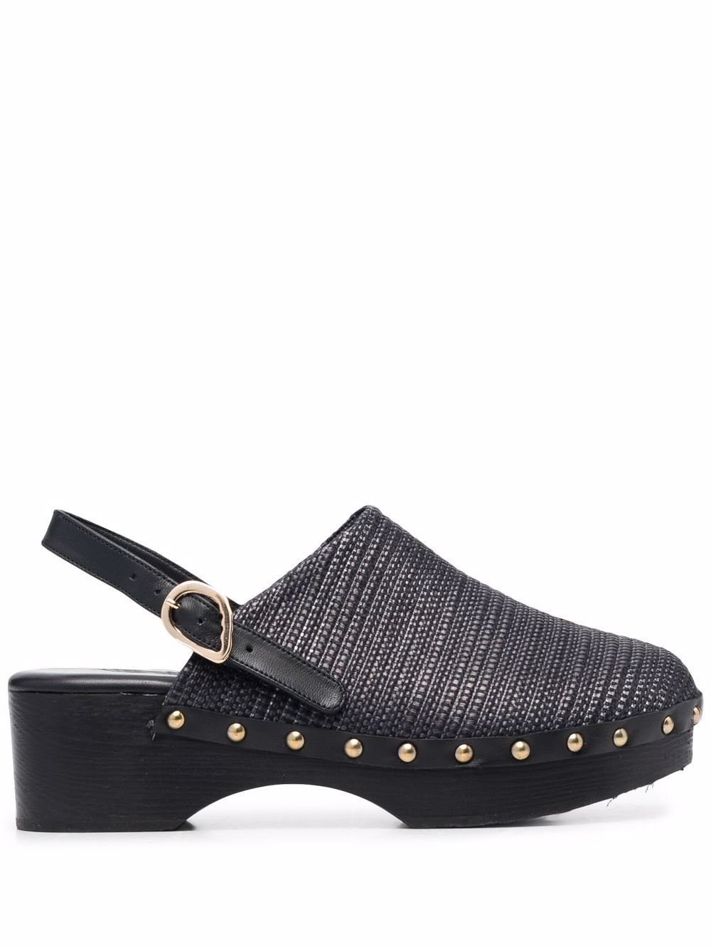 Ancient Greek Sandals 经典包头凉鞋 - 黑色