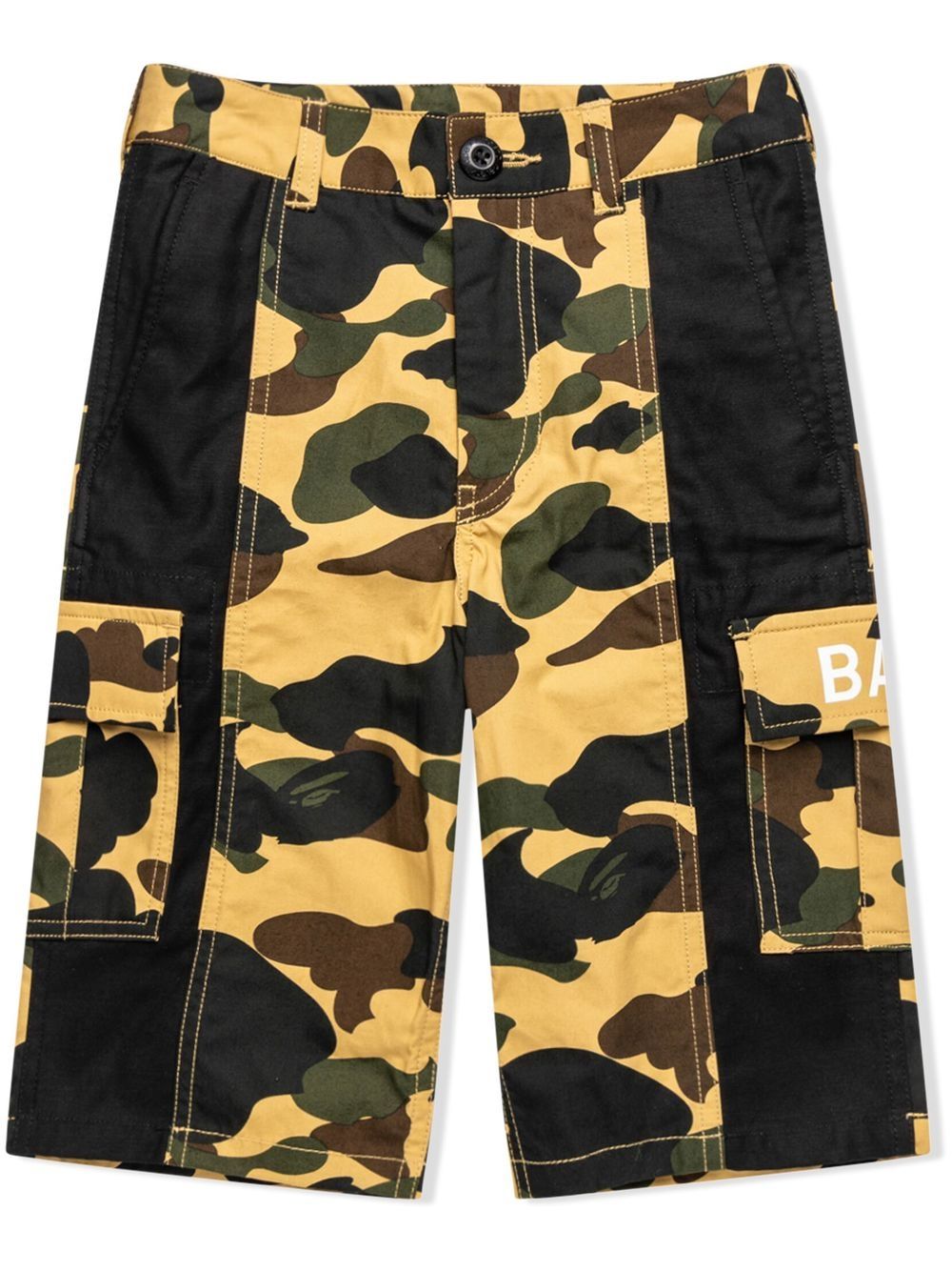 A BATHING APE® 1st Camo 工装短裤 - 黄色