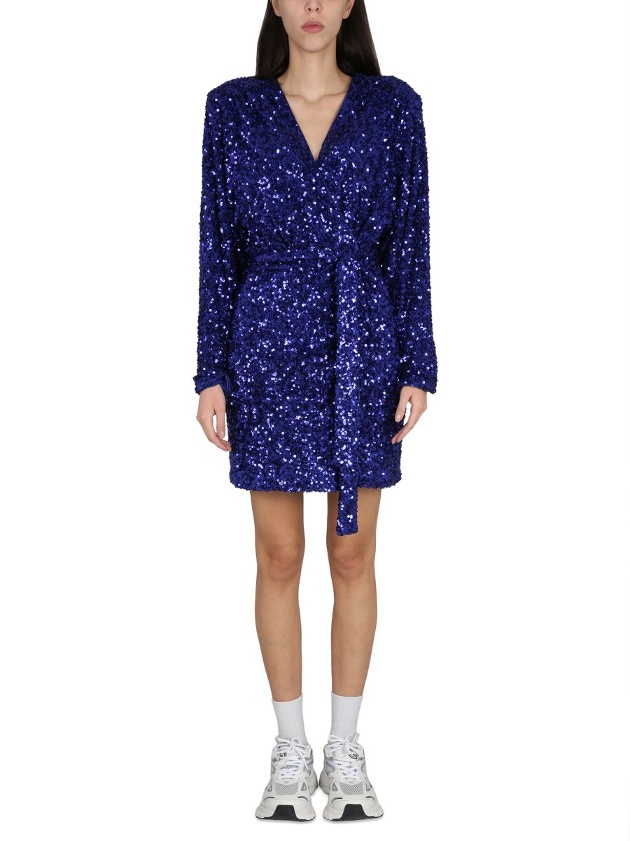 Rotate by Birger Christensen Sequined Dress