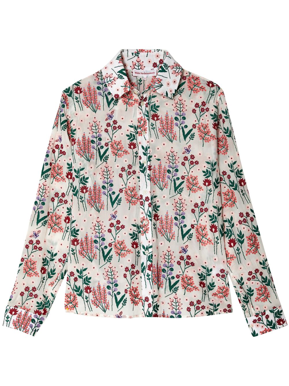 Walter Van Beirendonck Star 衬衫 - 白色