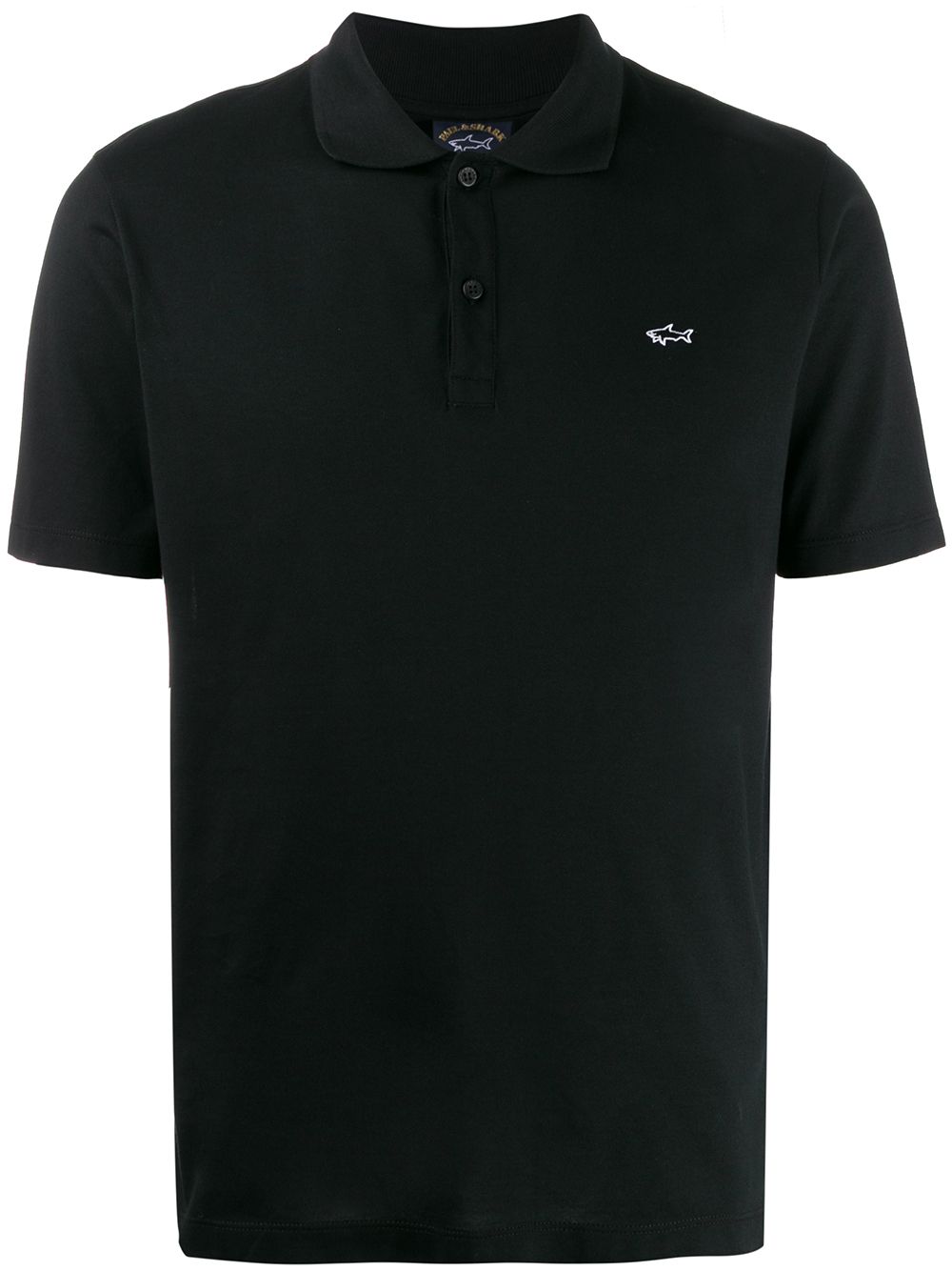 Paul & Shark logo短袖polo衫 - 蓝色