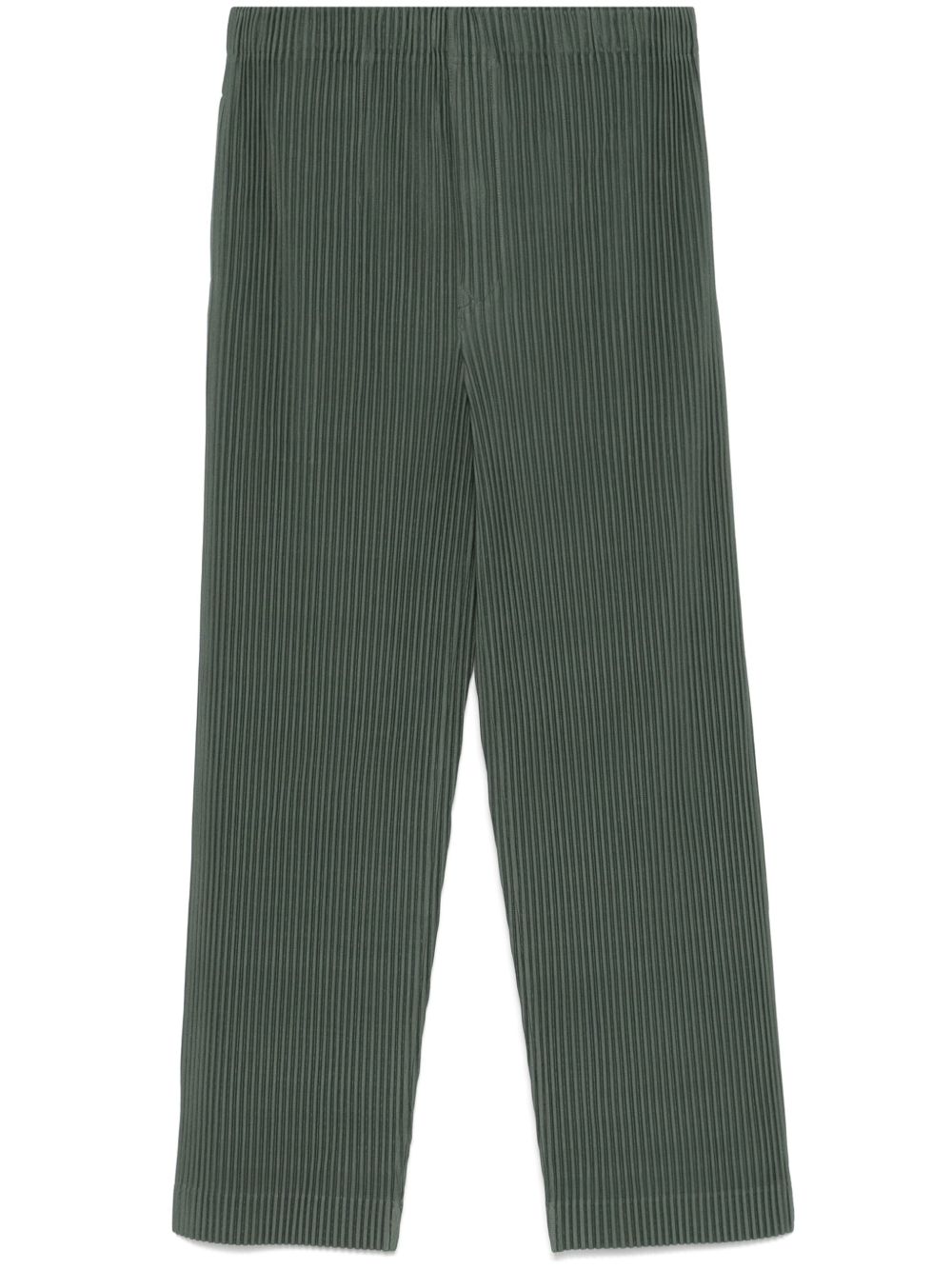 Homme Plissé Issey Miyake Mc October 长裤 - 绿色