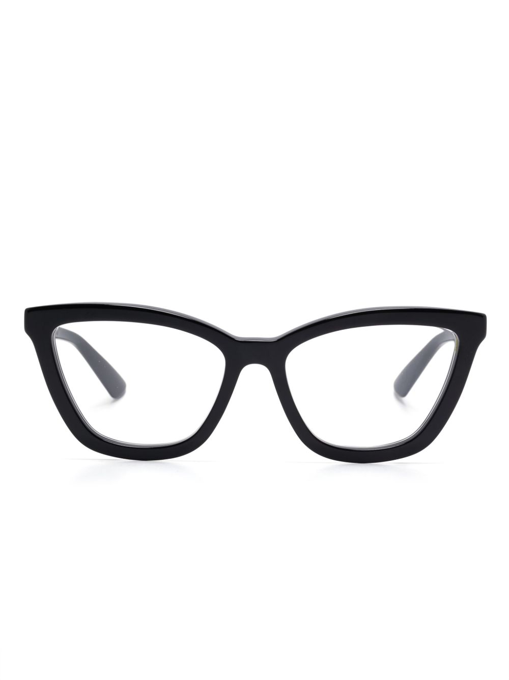 Gucci Eyewear 蝴蝶形镜框眼镜 - 黑色