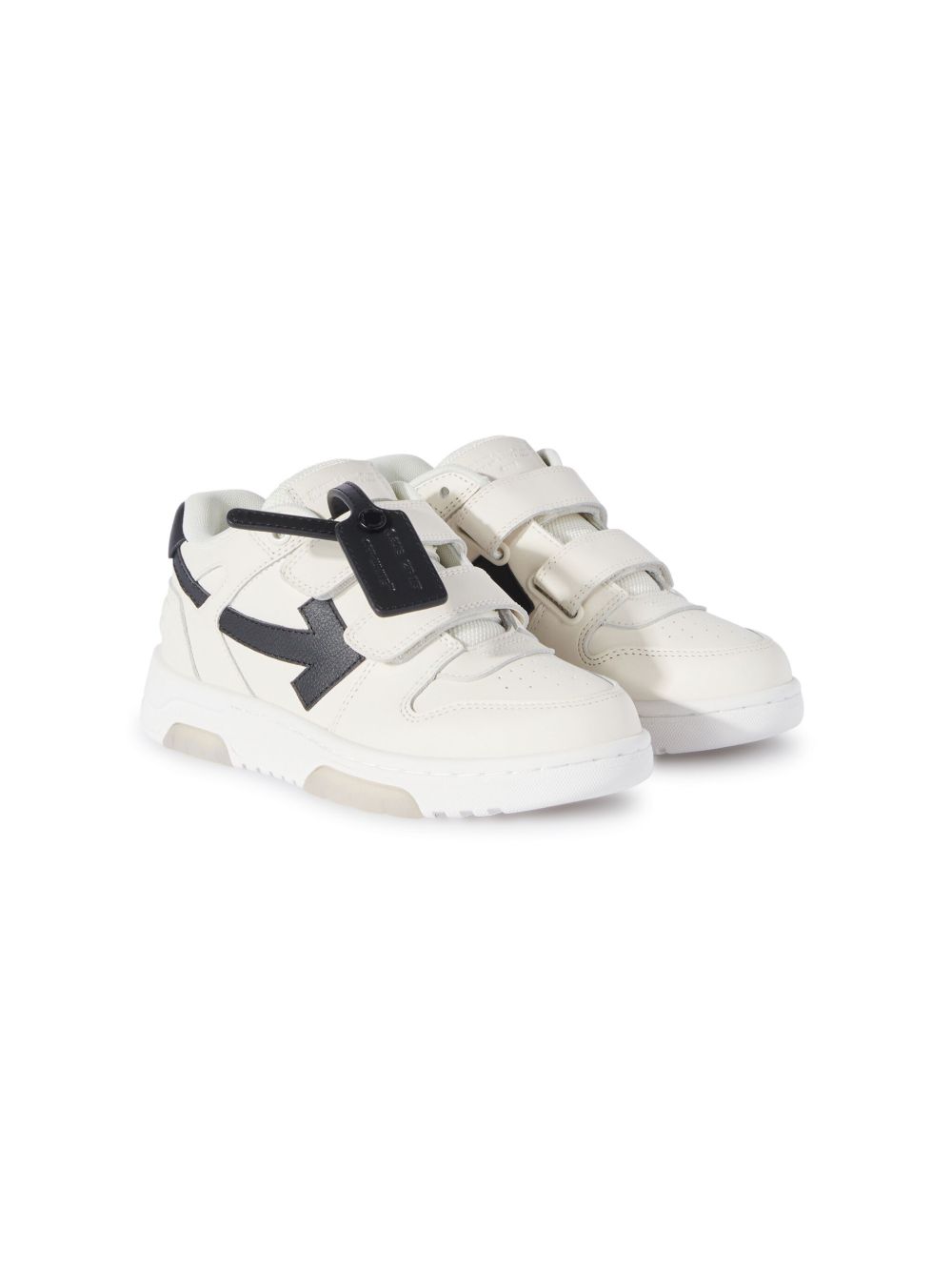 Off-White Kids Out Of Office 魔术贴运动鞋 - 白色