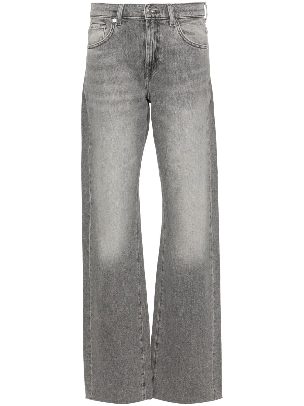 7 For All Mankind Tess 牛仔裤 - 灰色
