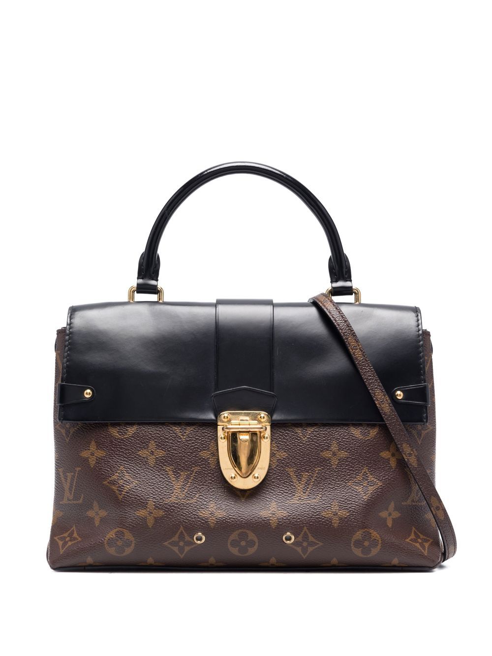 Louis Vuitton Pre-Owned Monogram One Handle Flap 两用手提包（2016年典藏款） - 褐色