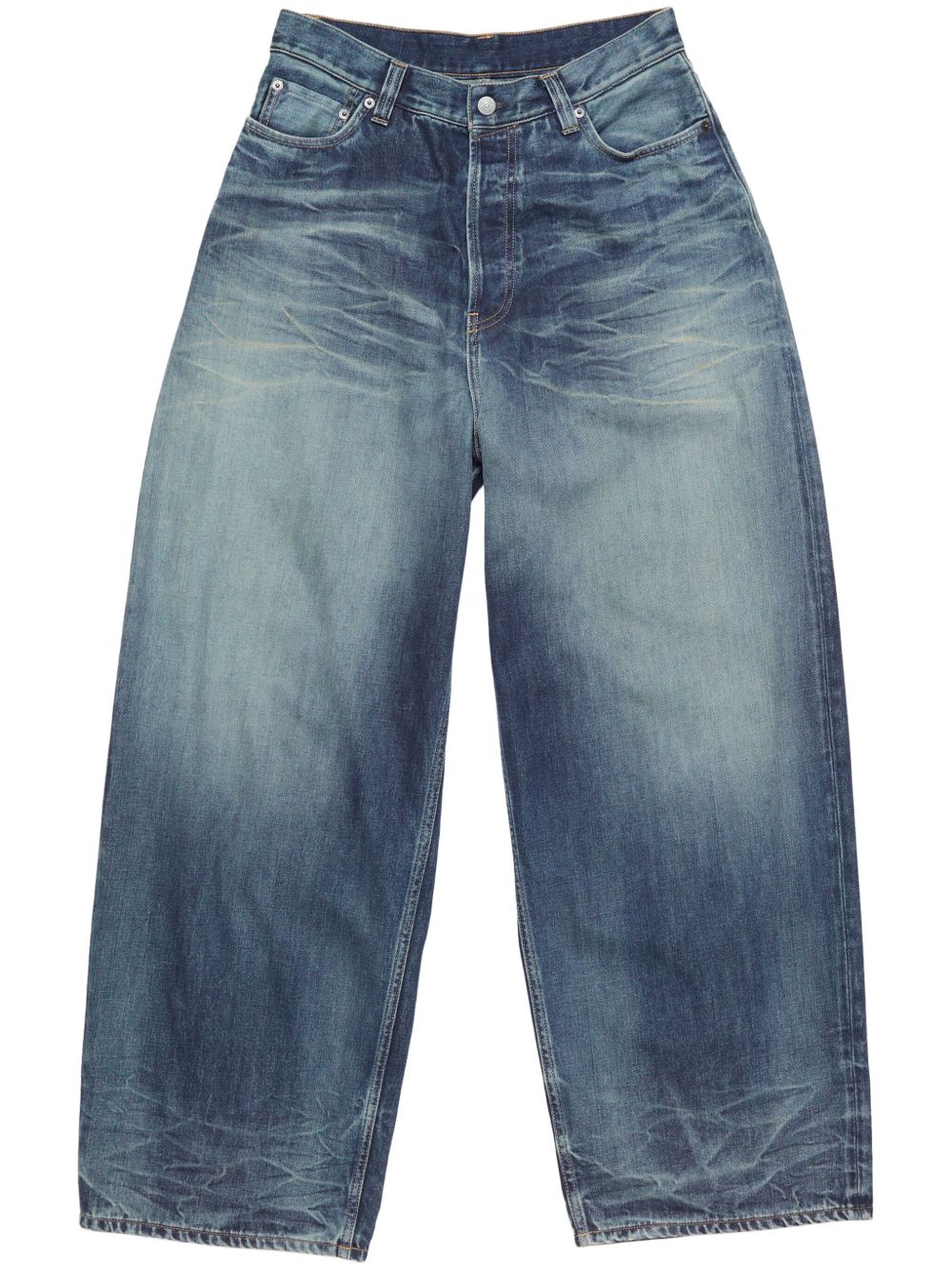 Acne Studios 阔腿牛仔裤 - 蓝色