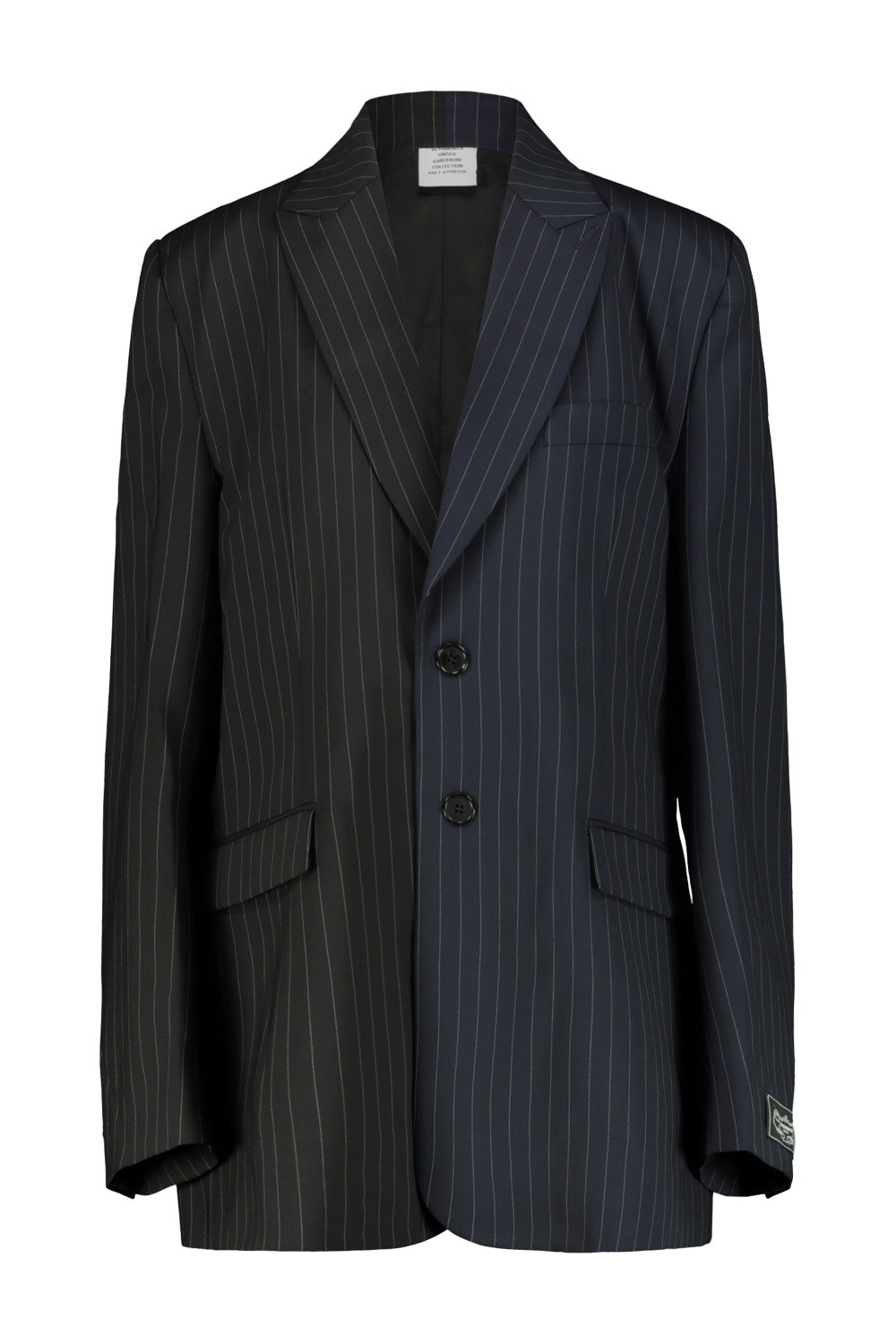 VETEMENTS Spit Deconstructed Tailored Jacket