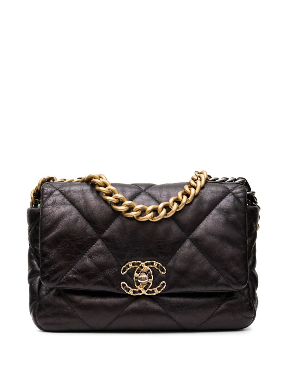 CHANEL Pre-Owned 19 单肩包（典藏款） - 黑色