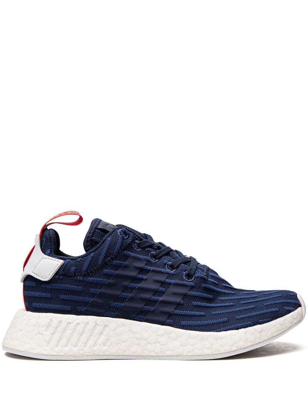 adidas NMD_R2 PK 运动鞋 - 蓝色