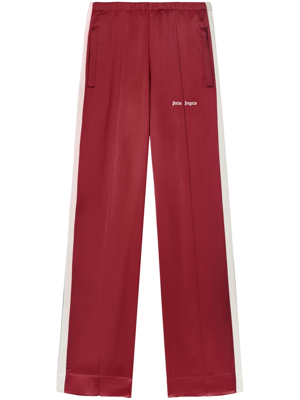 Palm Angels logo流线型运动裤 - 红色
