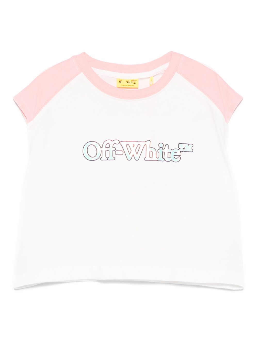 Off-White Kids Big Bookish 上衣 - 白色