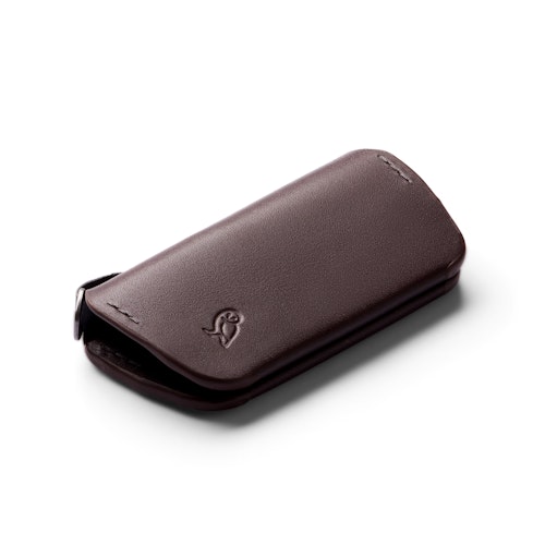 Bellroy Key Cover Slim Leather Key Holder Deep Plum