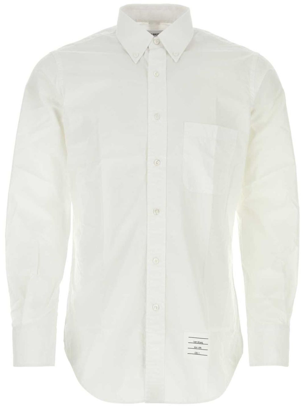 Thom Browne logo贴花T恤 - 白色