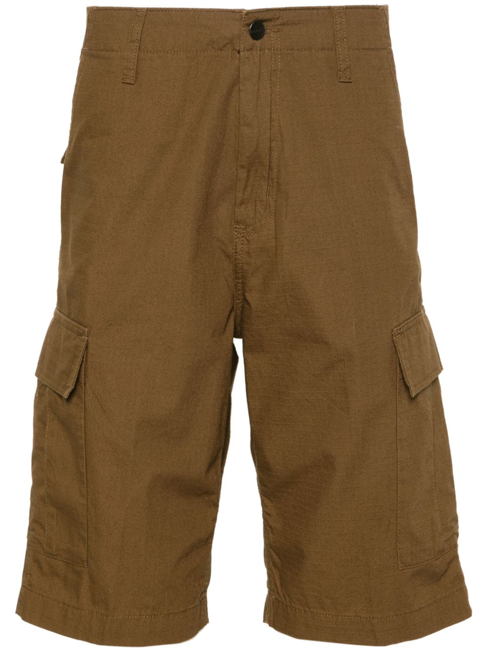 Carhartt WIP 标贴工装短裤 - 褐色