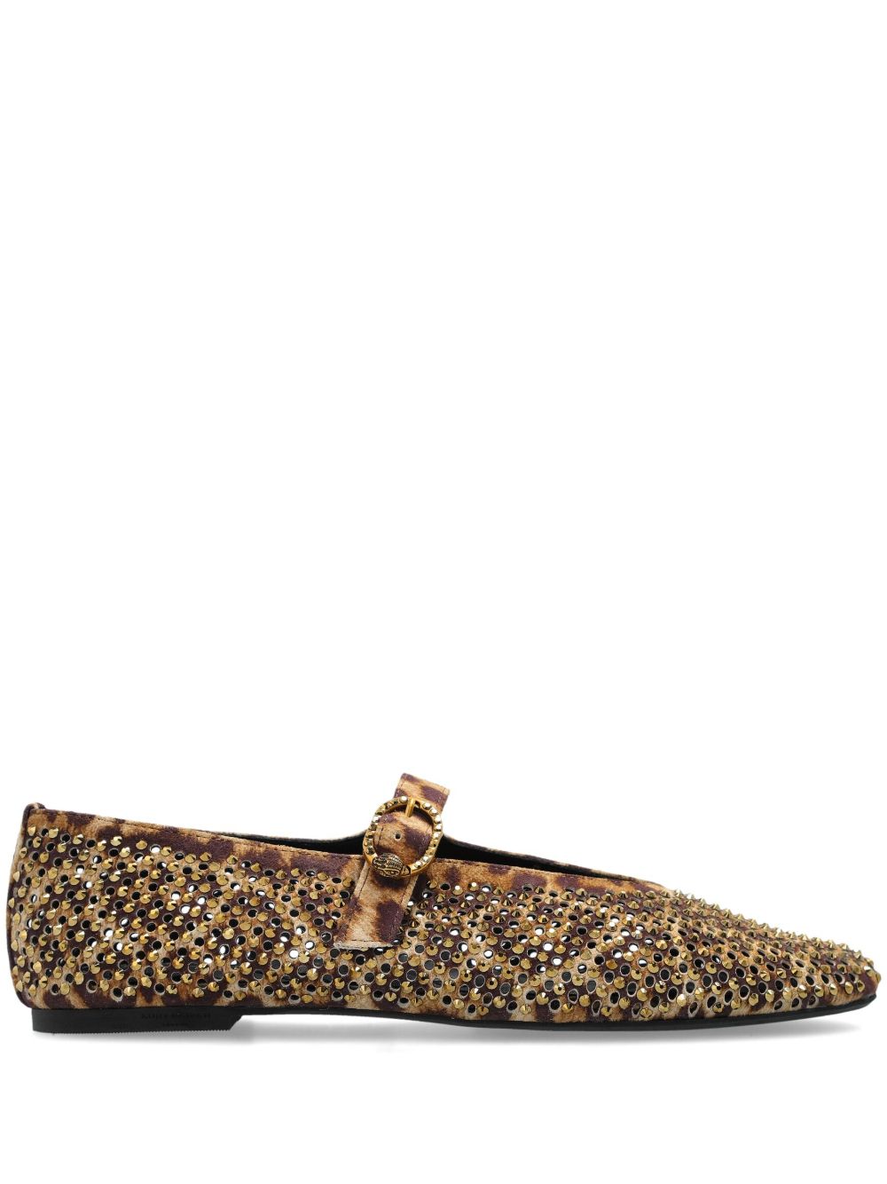 Kurt Geiger London Mayfair 芭蕾平底鞋 - 褐色
