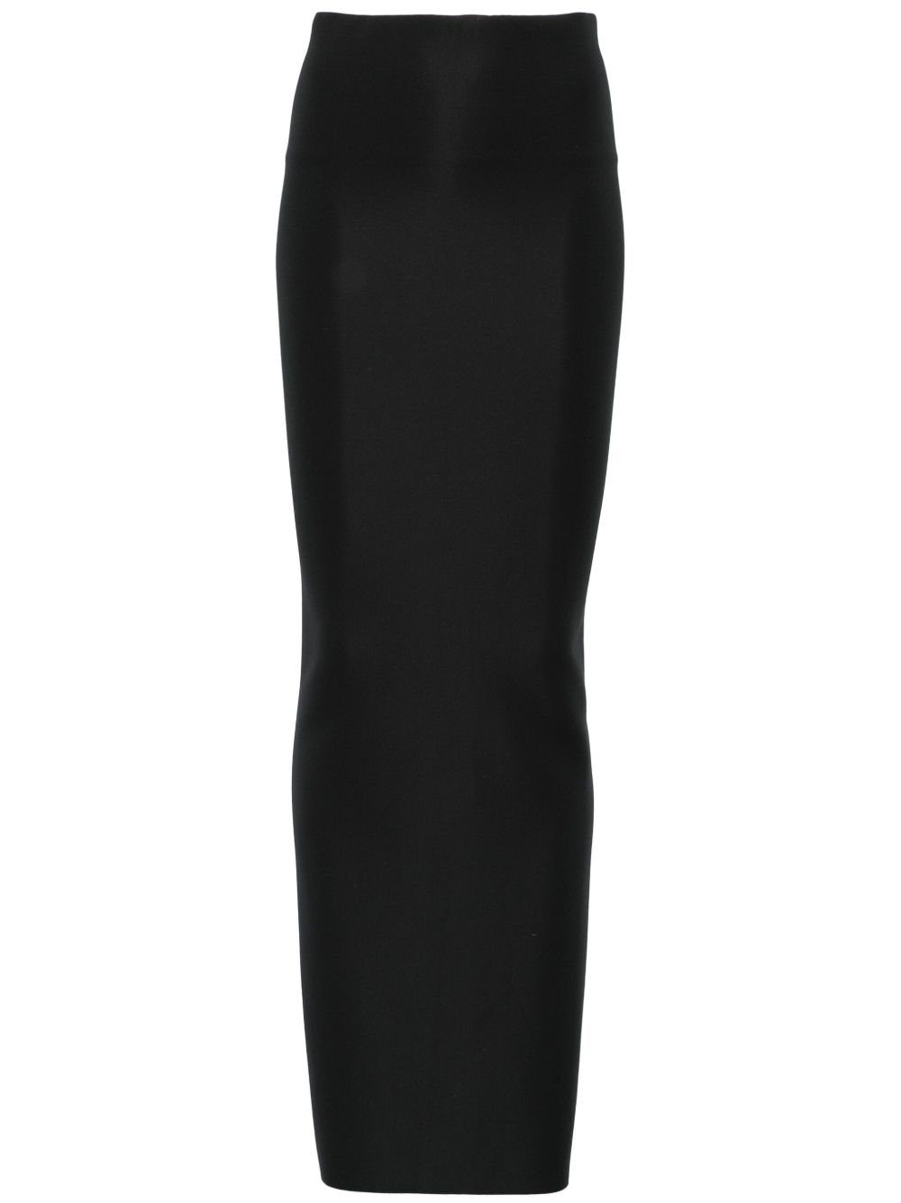 Rick Owens Lilies Dirt Pillar 超长半身裙 - 黑色