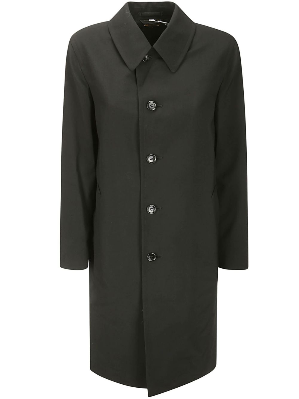 Comme Des Garçons 超大款翻领单排扣外套 - 黑色