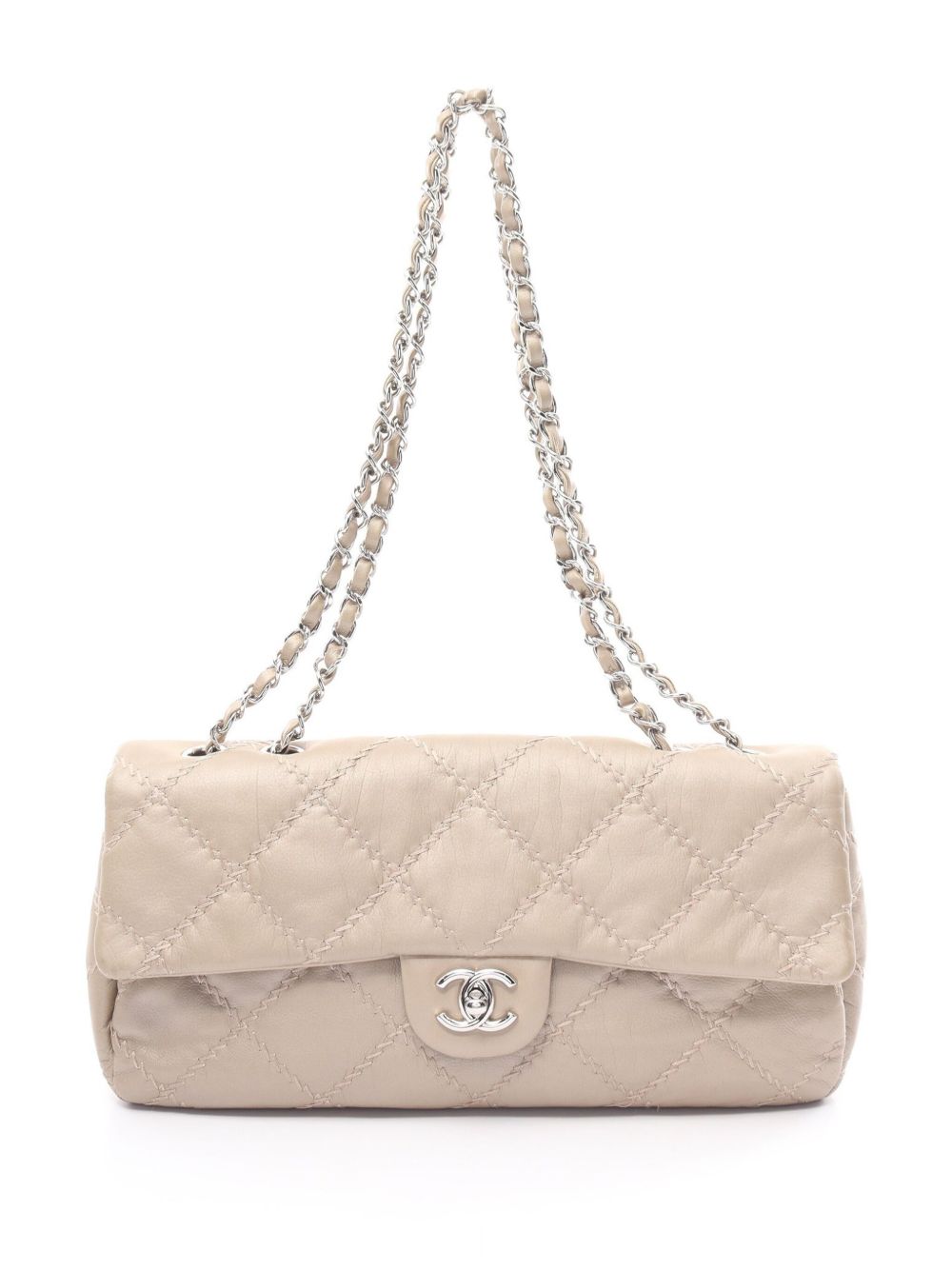 CHANEL Pre-Owned Classic Flap 单肩包（2011年典藏款） - 中性色
