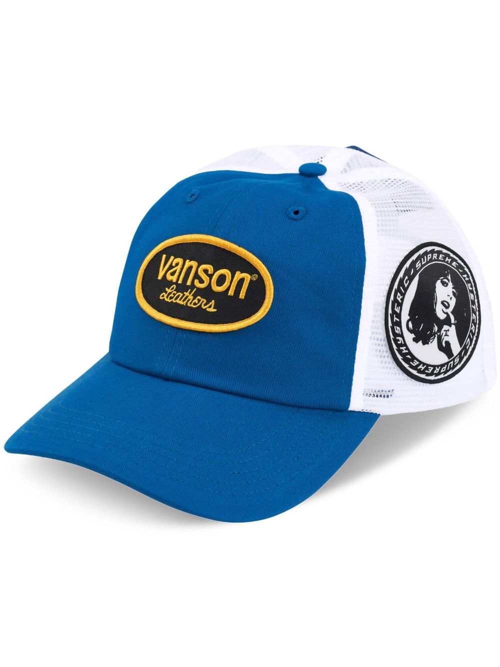 Supreme x Hysteric Glamour Mesh Back 6-Panel Blue 棒球帽 - 蓝色