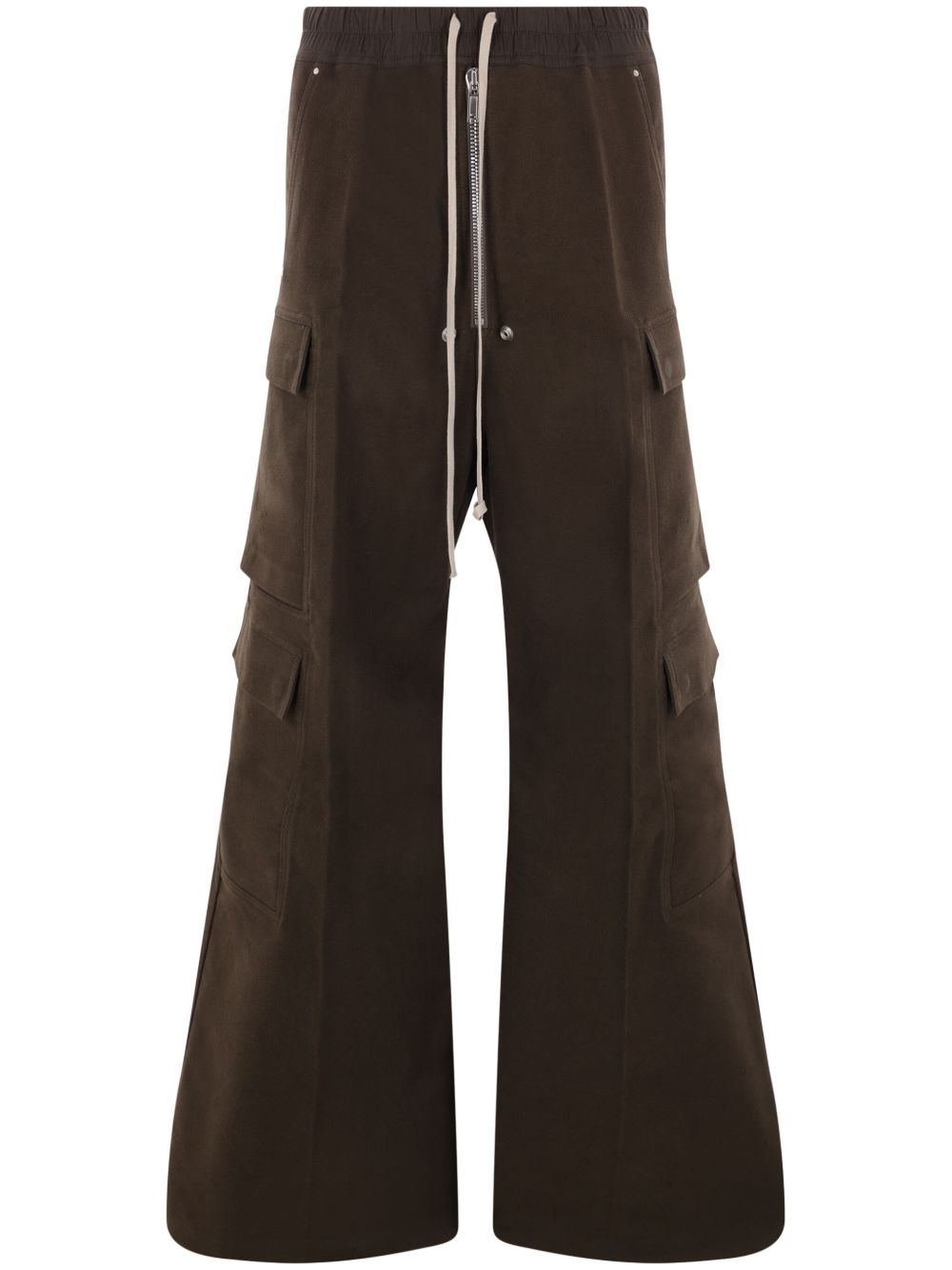 Rick Owens 经典阔腿裤 - 绿色