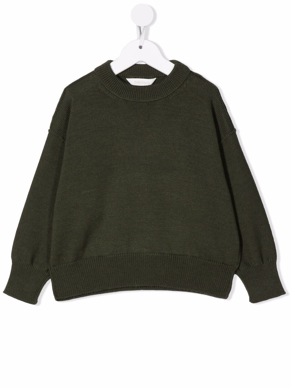 Palm Angels Kids logo印花卫衣 - 绿色