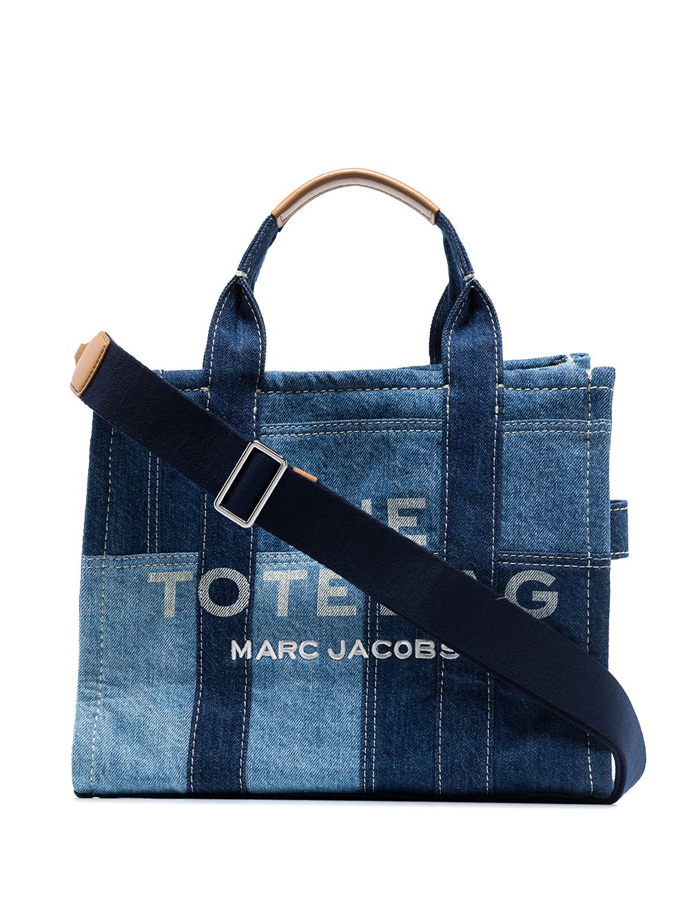 Marc Jacobs The Tote 中号手提包 - 蓝色