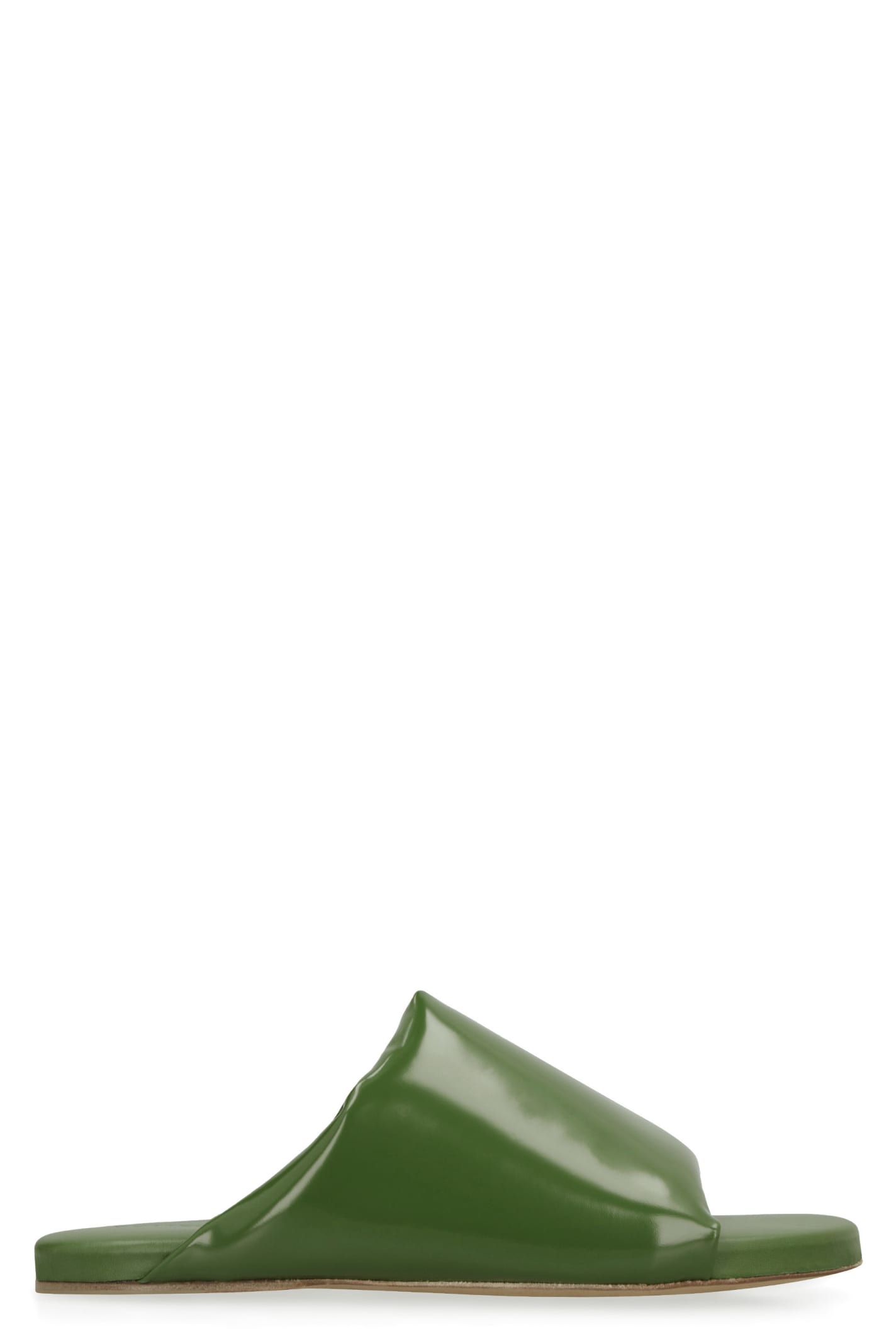 Bottega Veneta Cushion Leather Sandals