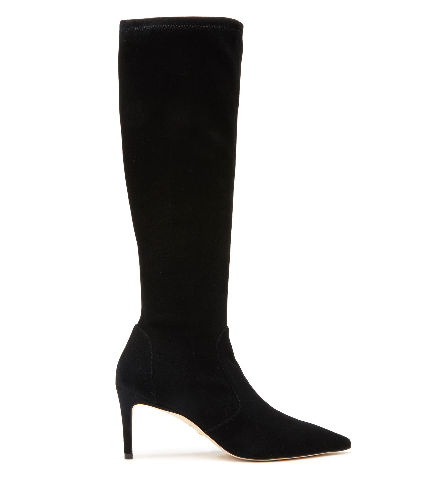 Stuart Weitzman Stuart 75 To-the-knee Boot - Woman Boots And Booties Black 38.5