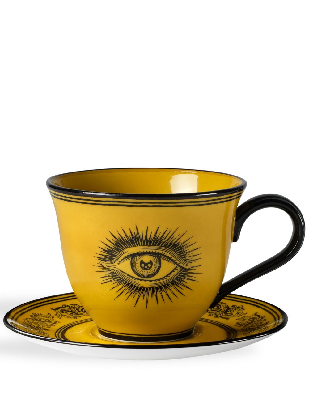 Gucci Star Eye 茶杯套装 - 黄色