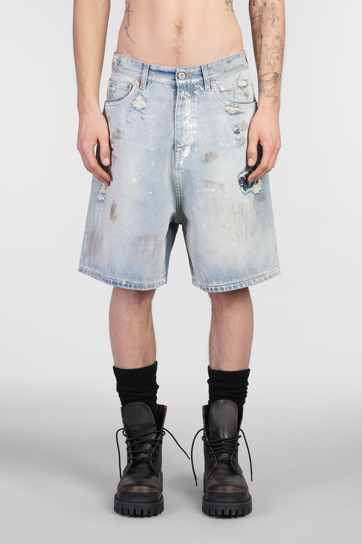 VETEMENTS 蓝色牛仔短裤