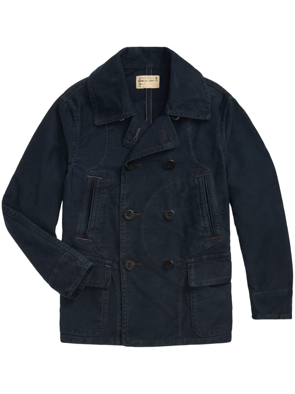 Ralph Lauren RRL 斜纹棉布夹克 - 蓝色