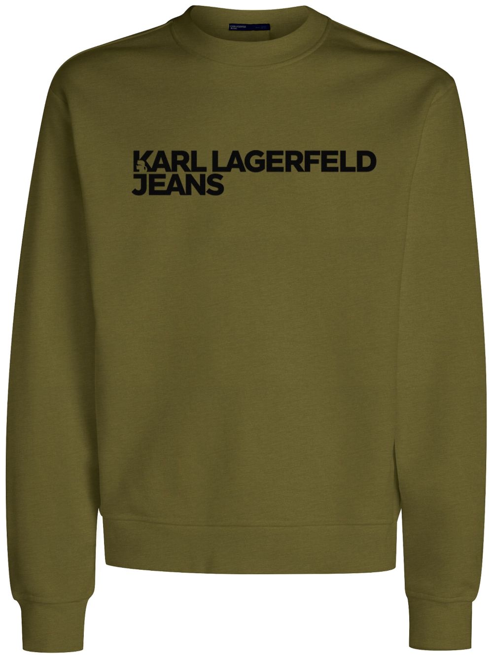 Karl Lagerfeld Jeans logo印花卫衣 - 绿色