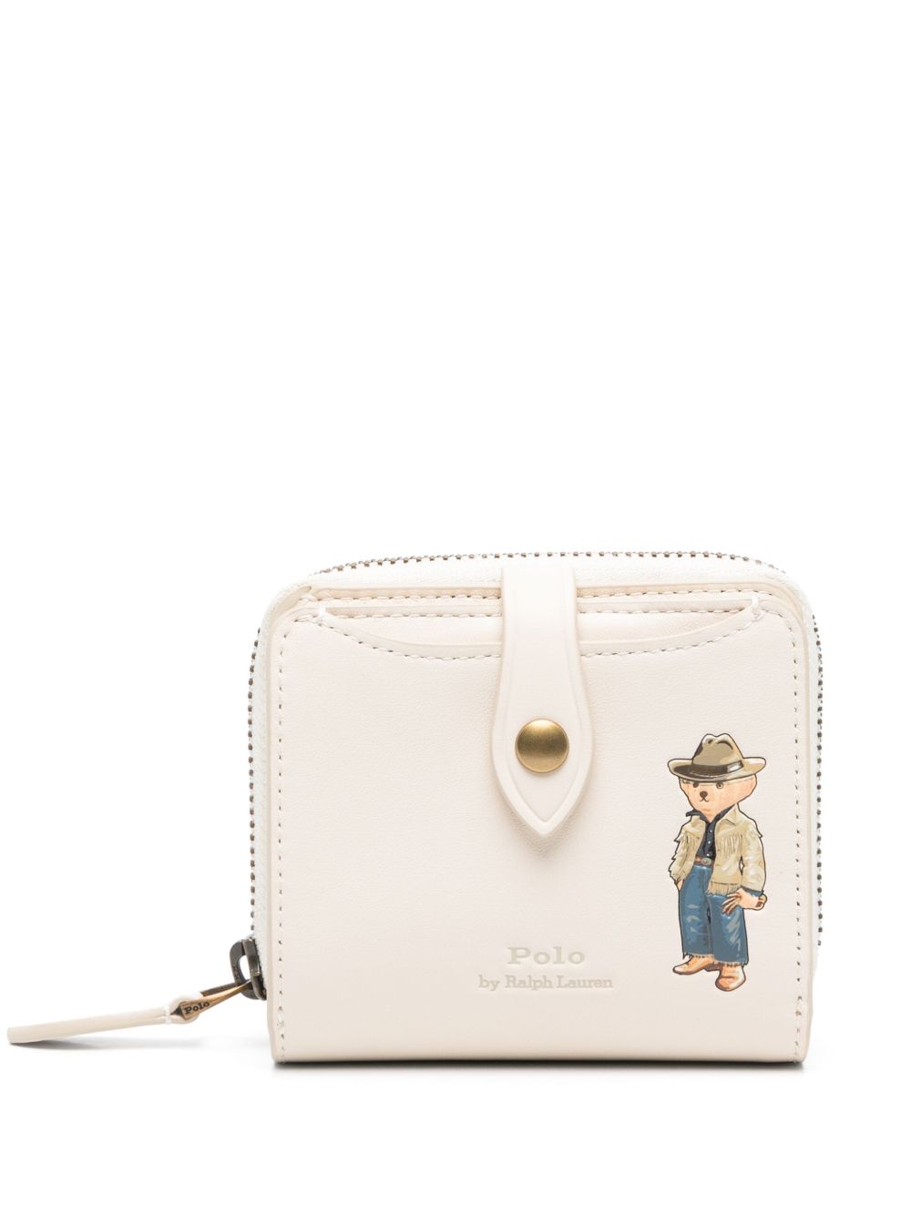 Polo Ralph Lauren Western Polo Bear 钱包 - 白色