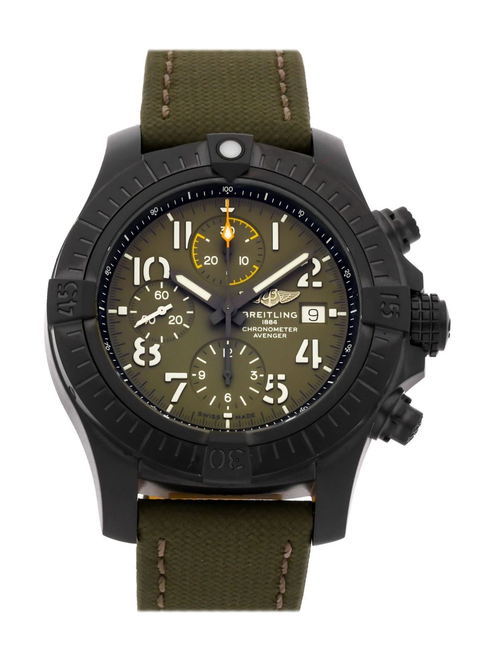 Breitling Avenger Chronograph Night Mission 45mm - 绿色